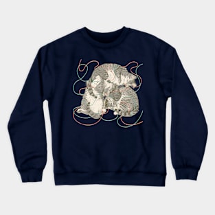 Sleeping Cats Crewneck Sweatshirt